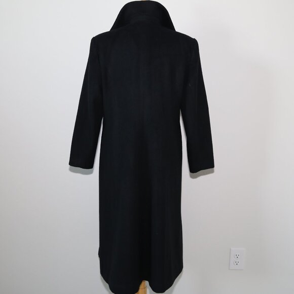Authentic LOVE OTHER Classic double breasted long wool coat black EUC - Picture 13 of 13